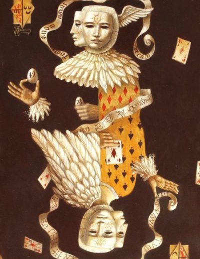 Jake Baddeley - Fools know what the Wise Dream - oil on wood panel - 45 x 30 cm - 2007