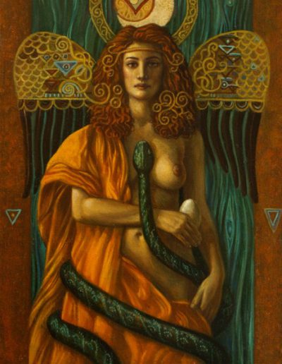 Jake Baddeley - Venus Serpentis - oil on canvas - 50 x 80 cm - 2009 - SOLD