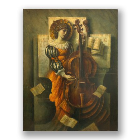 Music - oil paint on canvas - 90 x 70 cm - 2010 - SOLD