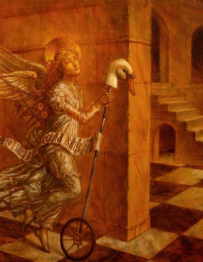 Jake Baddeley -If Swans Could Sing - 90 x 70 cm - 2011 - SOLD